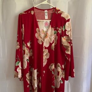 Kimono Type Blouse Cover NWT